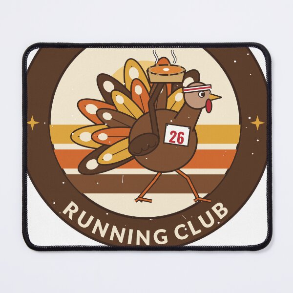 Item preview, Turkey Trot Running Club: Will Run For Pie designed and sold by Phaedra Jones.