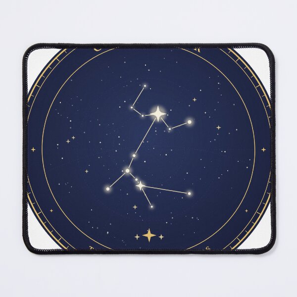 Item preview, Canis Major Constellation - Great Dog Sirius Star Chart designed and sold by Mooncap Studio.