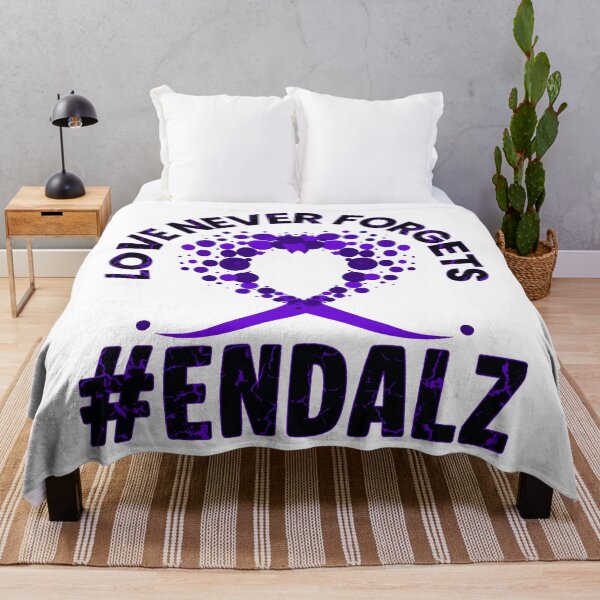 Item preview, Alzheimer’s Awareness Love and Hope Graphic Tee for Caregivers and Supporters designed and sold by Teetreasure2.