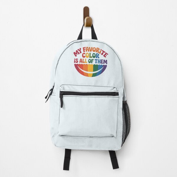 Item preview, My Favorite Color Is All of Them – Colorful Artist and Rainbow Art Quote designed and sold by Jollys-ArtShop.