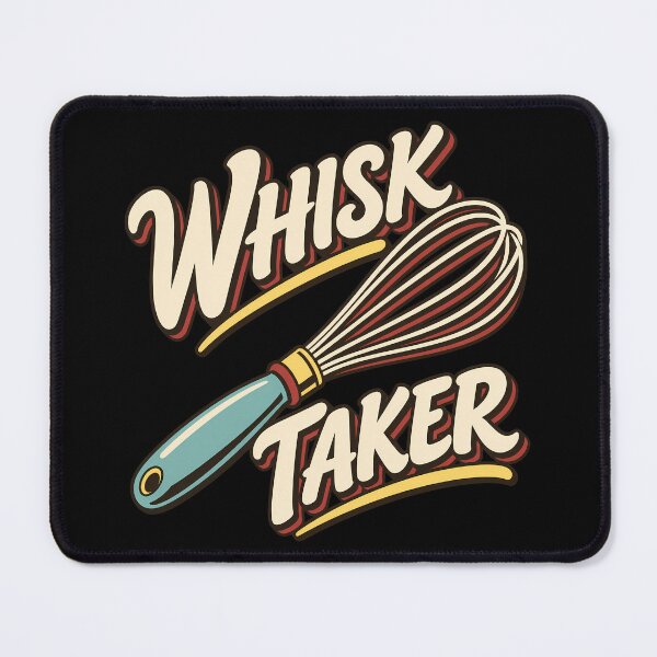 Item preview, Whisk Taker Funny Vintage Baking Humor Pastry Chef designed and sold by Photo-Sphere101.