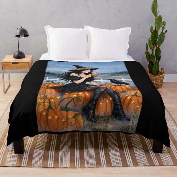 Item preview, The Witch Savoring a Delicious Pumpkin Spice Latte. designed and sold by DibujandoPorfa.