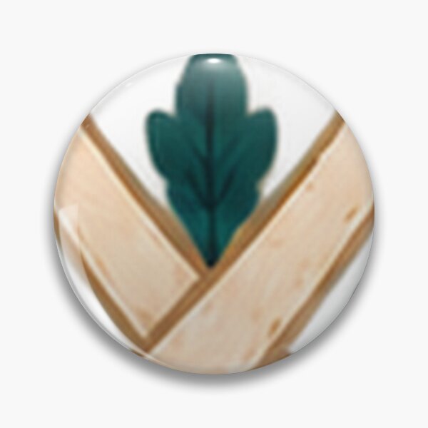 Item preview, Folk Art Crossed Mushrooms with Oak Leaves designed and sold by H. Doucette Studio.