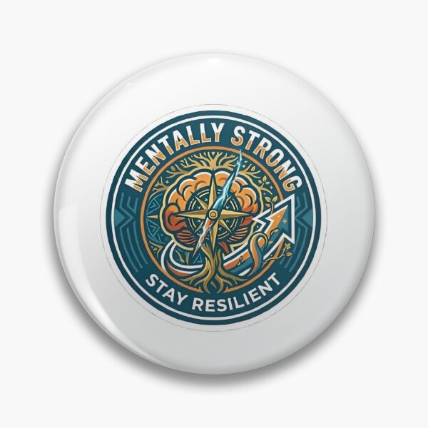 Item preview, Mentally Strong Stay Resilient Compass Design designed and sold by Y&M.