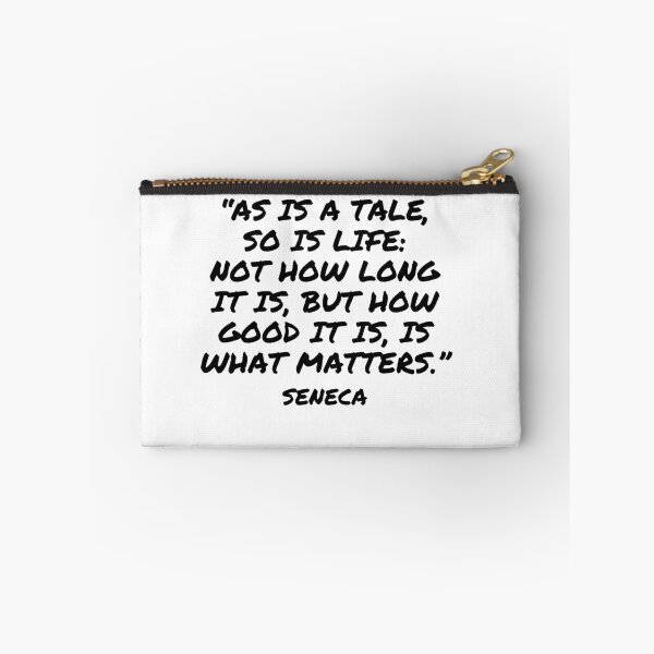 Item preview, Not How Long, but How Good - Seneca Quote designed and sold by 4ever-Undaunted.