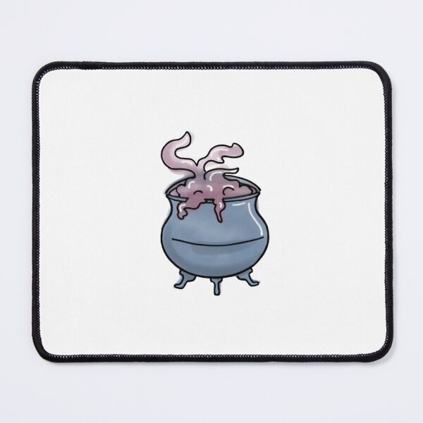 Item preview, Bubbling Witch Cauldron, Cozy Witchy Sticker designed and sold by Lantern Hollow.