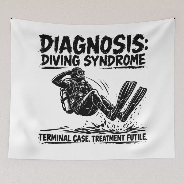Item preview, Diving Syndrome – Funny Scuba Diving Humor – Diver Gift designed and sold by VisualWeight.