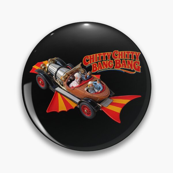 Item preview, Chitty Chitty Bang Bang Flying Car Vintage Movie Inspired Illustration designed and sold by Lifer Art and Design.