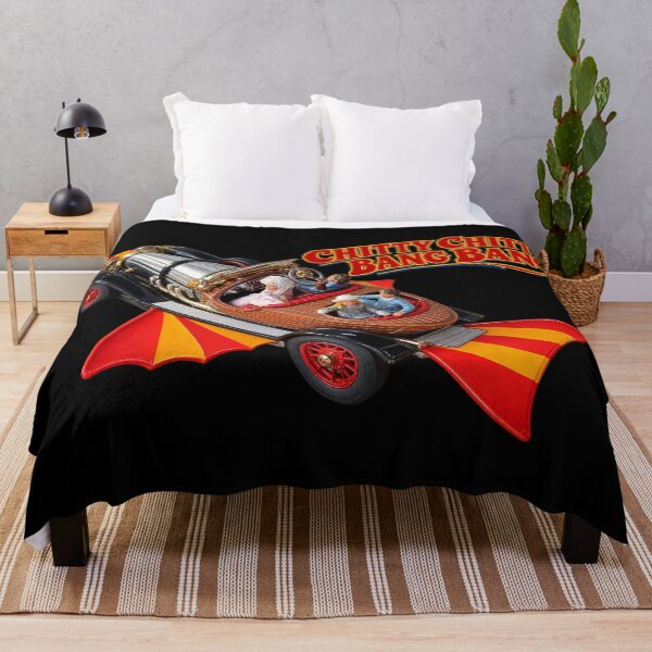 Item preview, Chitty Chitty Bang Bang Flying Car Vintage Movie Inspired Illustration designed and sold by Lifer Art and Design.