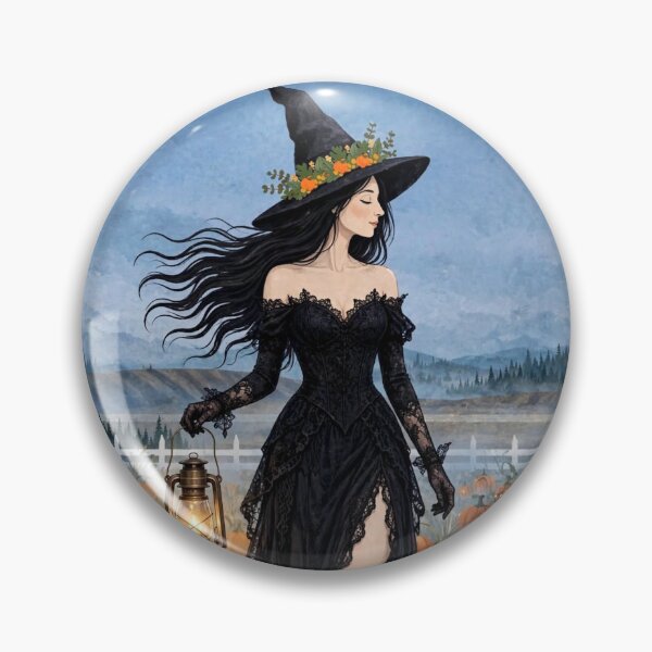 Item preview, The Elegant Witch and Her Enchanted. designed and sold by DibujandoPorfa.