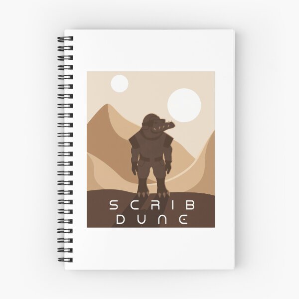 Item preview, Scrib Dune designed and sold by Oh Hey! Studios.