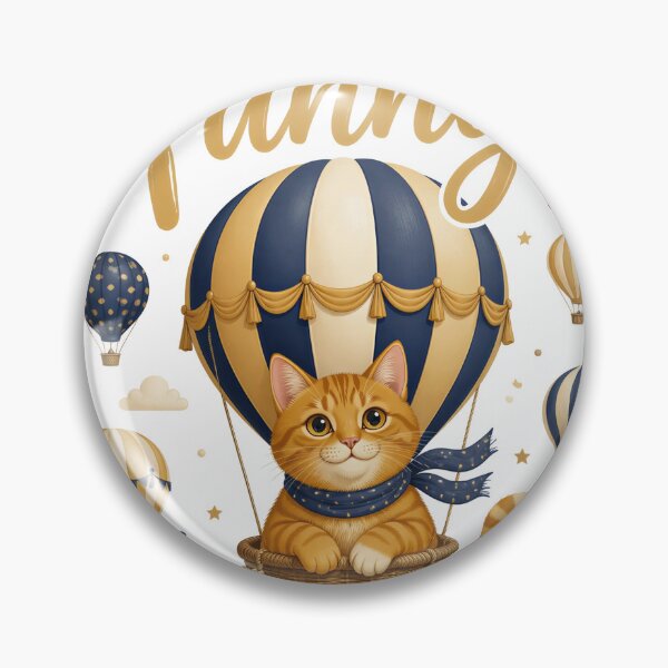 Item preview, Orange Tabby Music Cat Art designed and sold by PurrBloom Studio.
