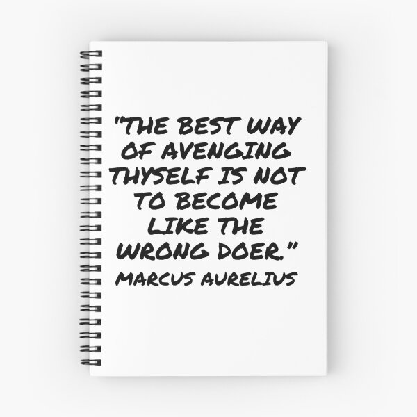 Item preview, Don't Become Like the Wrongdoer - Marcus Aurelius Quote designed and sold by 4ever-Undaunted.
