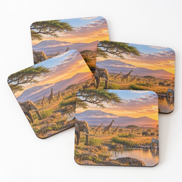 Item preview, African Safari Sunset designed and sold by DreamPrint Collective.
