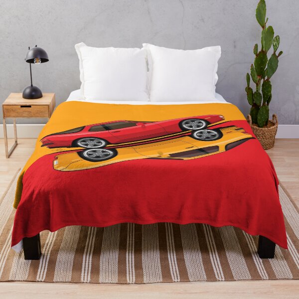 Item preview, 944 Red and yellow mirror design illustration designed and sold by blackdogshop.