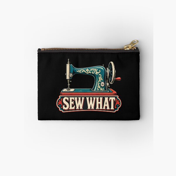 Item preview, Sew What Funny Vintage Sewing Machine Crafter Hobbyist designed and sold by Photo-Sphere101.