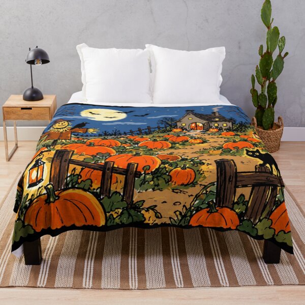 Item preview, Halloween Pumpkin Patch Night designed and sold by Oniyasha.