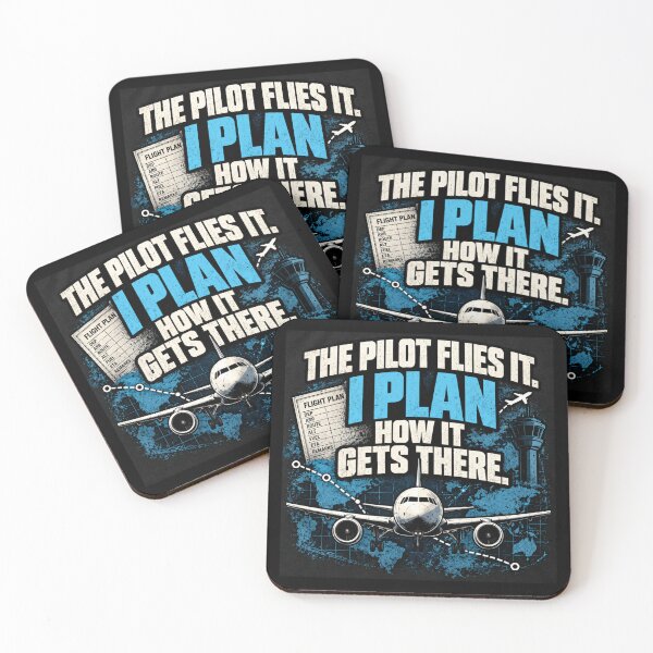 Item preview, The Pilot Flies It I Plan How It Gets There – Aircraft Dispatcher designed and sold by amndro.