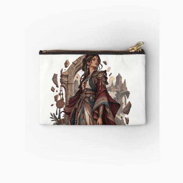 Item preview, Echoes of a Lost Empire – Ornamental Cultural Fantasy Illustration designed and sold by designbyuzi.