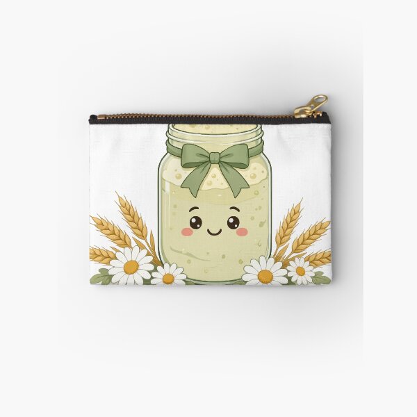 Item preview, Cute Sourdough Starter Jar Cottagecore Baker Art designed and sold by 2rose.