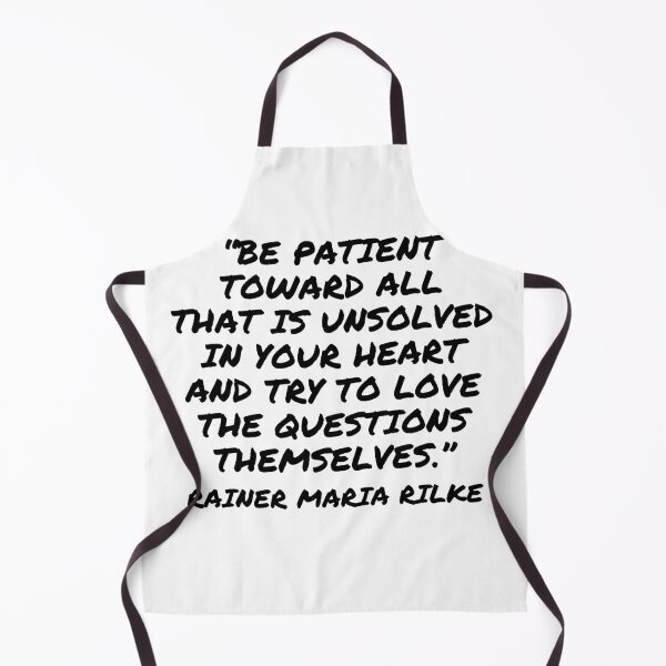 Item preview, Love the Questions Themselves - Rainer Maria Rilke Quote designed and sold by 4ever-Undaunted.