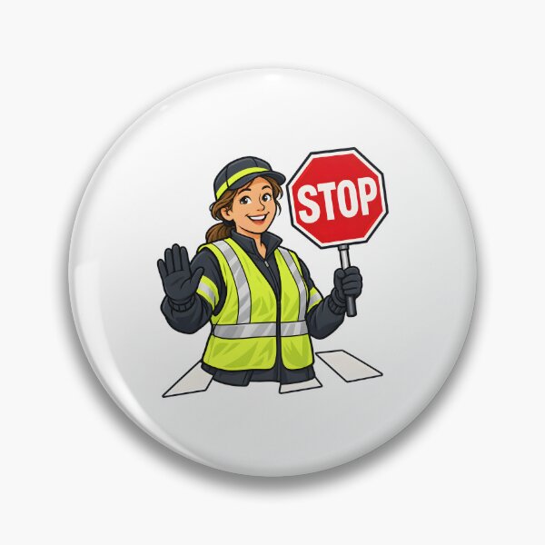 Item preview, School Crossing Guard Safety Paddle designed and sold by Philippa Shop.