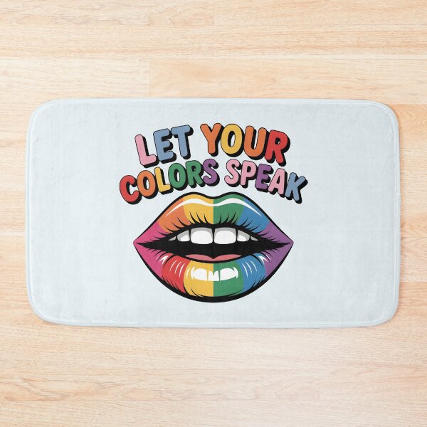 Item preview, Let Your Colors Speak – Colorful Artist Quote and Creative Expression designed and sold by Jollys-ArtShop.