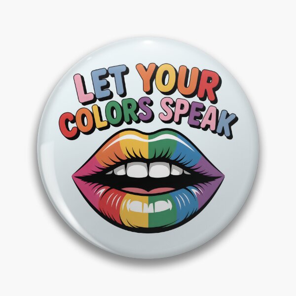 Item preview, Let Your Colors Speak – Colorful Artist Quote and Creative Expression designed and sold by Jollys-ArtShop.