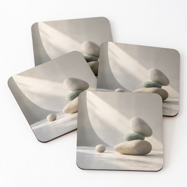 Item preview, Eroded Stone Abstraction in Muted Earth Tones designed and sold by The-Library.