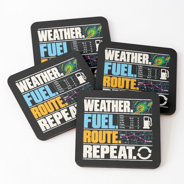 Item preview, Weather Fuel Route Repeat – Aircraft Dispatcher designed and sold by amndro.