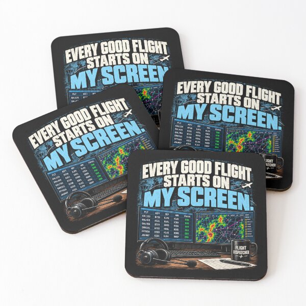 Item preview, Every Good Flight Starts on My Screen – Flight Dispatcher designed and sold by amndro.
