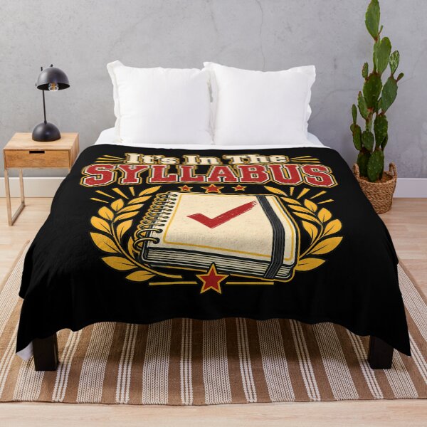 Item preview, It's In The Syllabus Funny Teacher Professor Retro designed and sold by Photo-Sphere101.