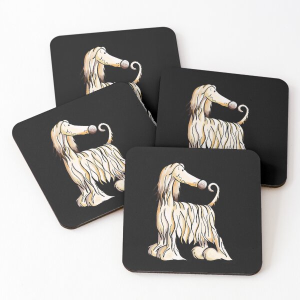 Item preview, Afghan Hound Puppy Sighthound Canine (13) designed and sold by LevernePrickles.