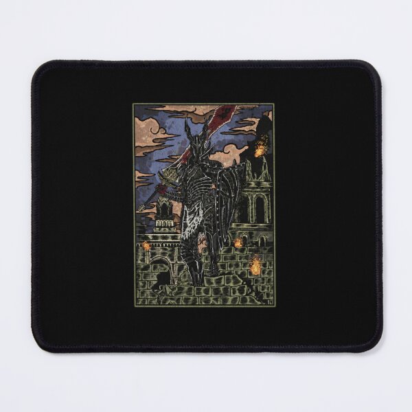 Item preview, Gothic Armored Knight Cathedral Battle Illustration designed and sold by amit-nyb.
