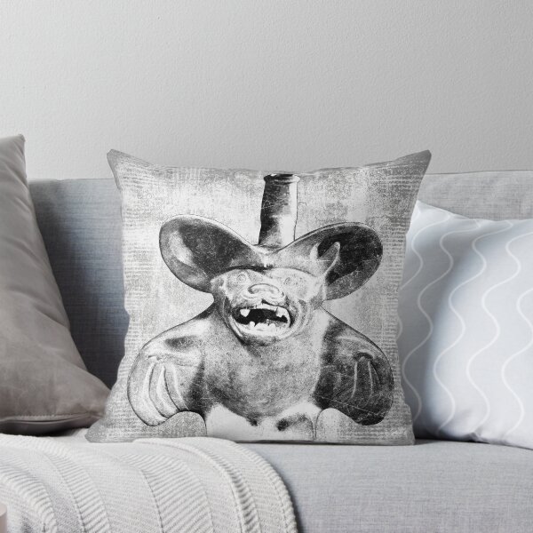 Item preview, Ancient Bat Deity Vessel Pre-Columbian Ceramic Artifact designed and sold by Ghoul Enterprises.