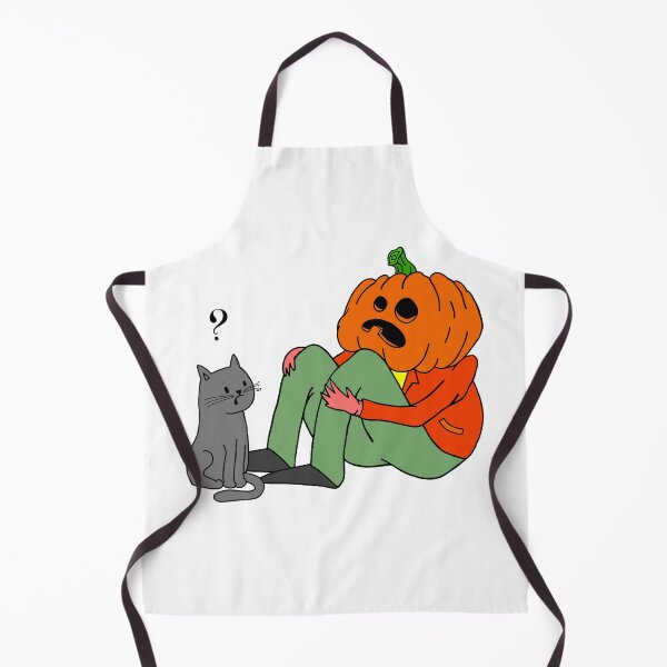 Item preview, Sad Timmy the Pumpkin Man with a Cat designed and sold by SadTimmy.