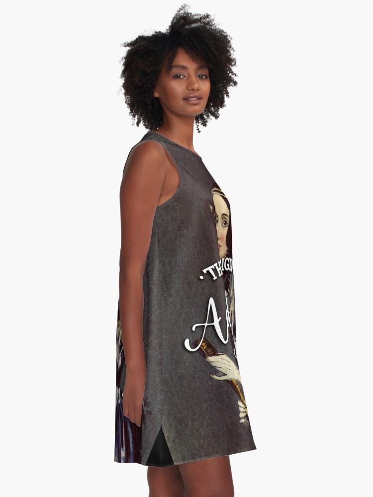 Alternate view of Ada Lovelace - The Original Geek Girl A-Line Dress