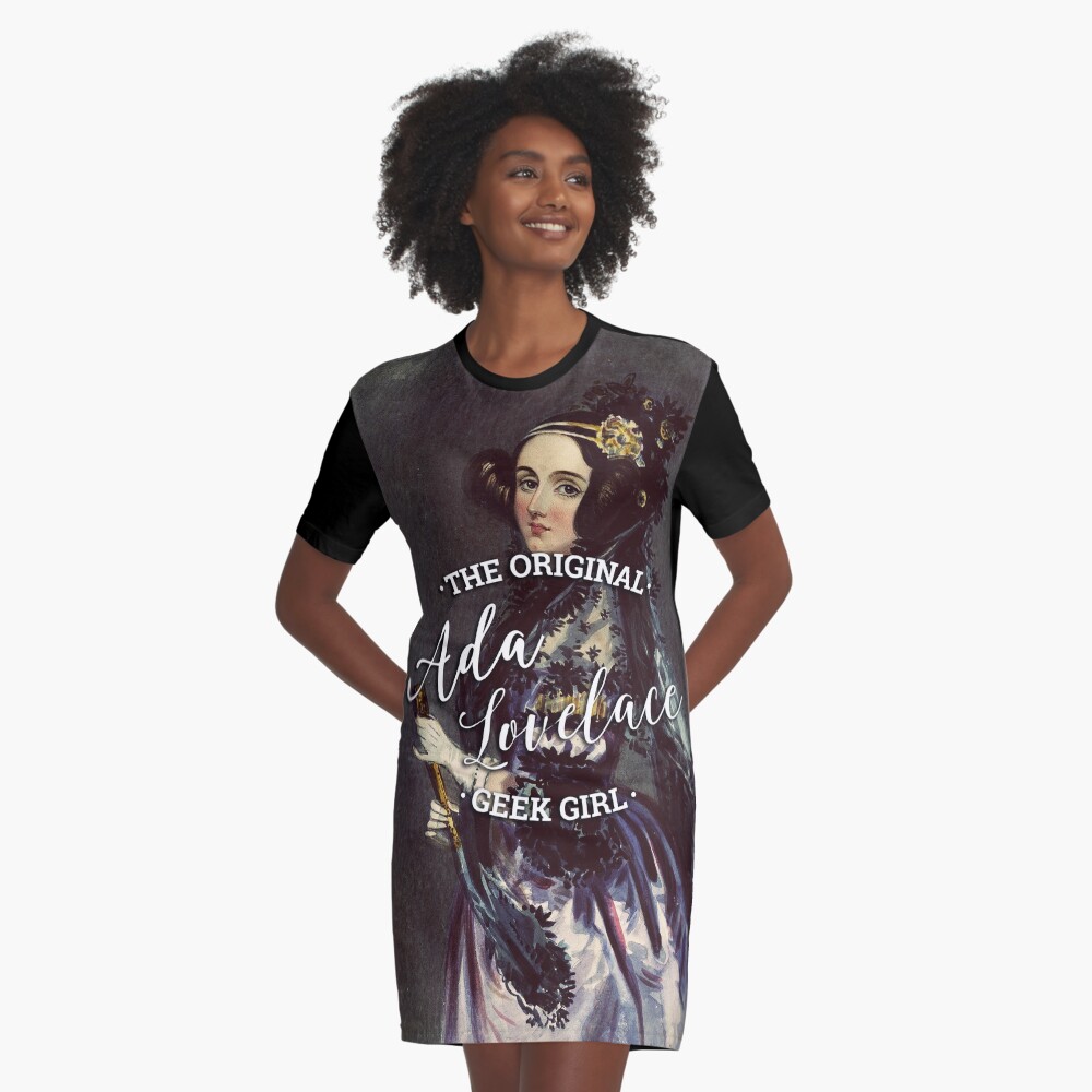 Item preview, Graphic T-Shirt Dress designed and sold by KatieBuggDesign.