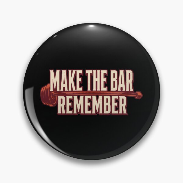 Item preview, Make the Bar Remember – Premium Weightlifting Quote, Barbell Culture, Iron Discipline, Heavy Lifting Mindset, Strength Athlete Apparel, Hardcore Gym Motivation, Bodybuilding Gift designed and sold by Typologystudios.