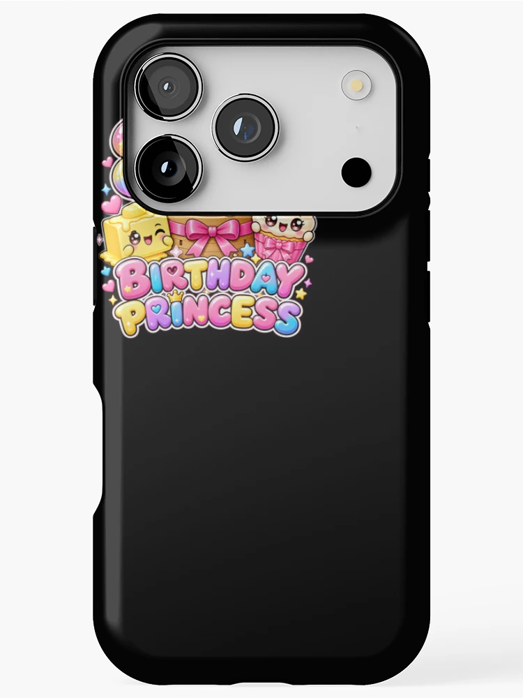 Thumbnail 1 of 4, iPhone Case, Birthday Princess designed and sold by ROUX-ART.