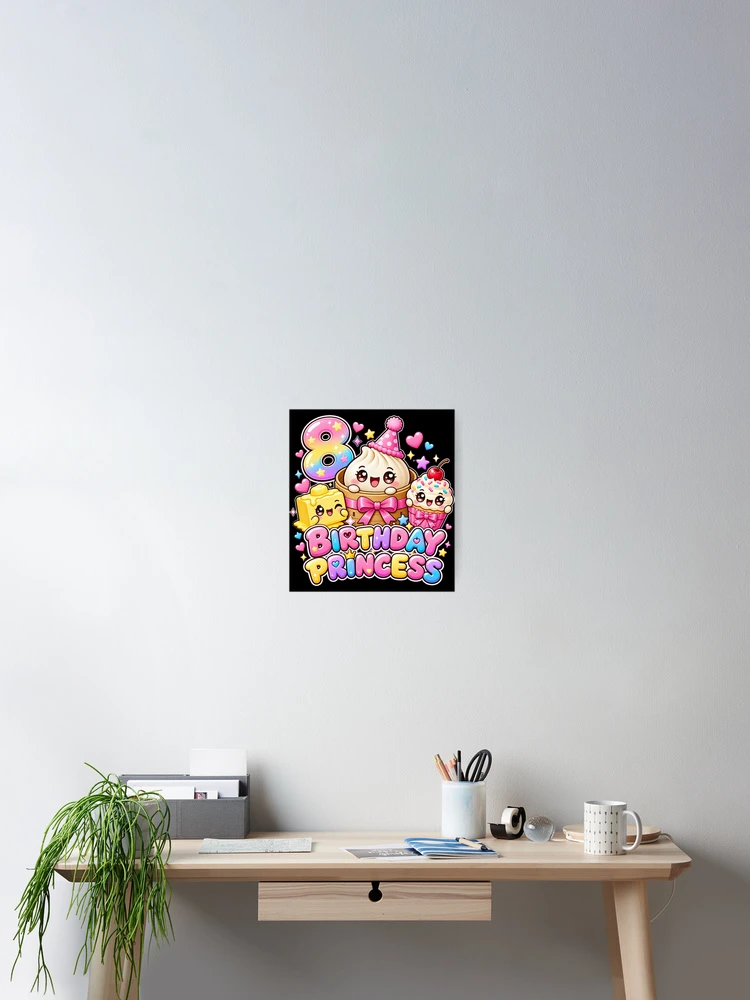 Thumbnail 2 of 3, Poster, Birthday Princess designed and sold by ROUX-ART.