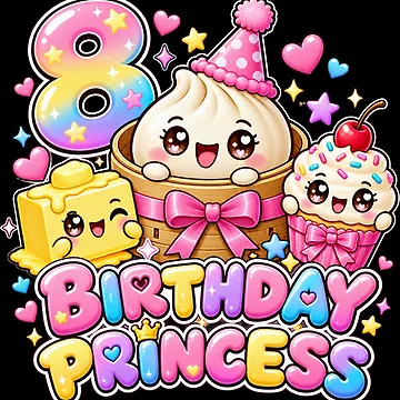 Artwork thumbnail, Birthday Princess by ROUX-ART
