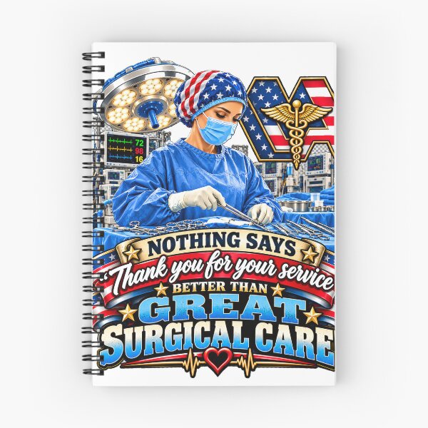 Item preview, Great Surgical Care – Patriotic Surgical Technologist, VA Scrub Tech & Veteran Appreciation designed and sold by HarrisButterfield&Company.