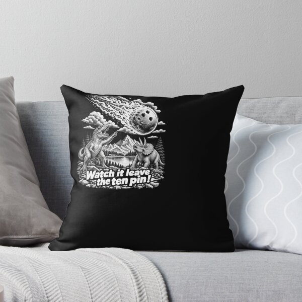 Item preview, Dinosaur Bowling Watch It Leave the Ten Pin! designed and sold by ROUX-ART.