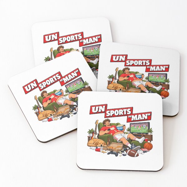 Item preview, Un Sports “Man” — Funny Couch Athlete & Sports Fan Humor designed and sold by signshirtz.