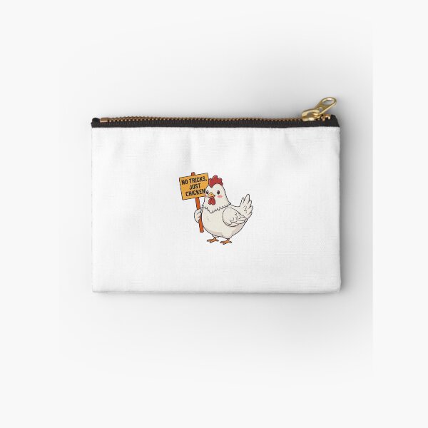 Item preview, No Tricks Just Chicken Cute Halloween Chicken Sign Tee designed and sold by MagicDesignCre.