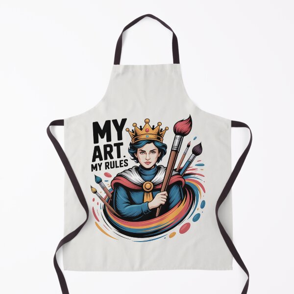 Item preview, My Art, My Rules – Confident Artist Quote and Creative Freedom designed and sold by Jollys-ArtShop.