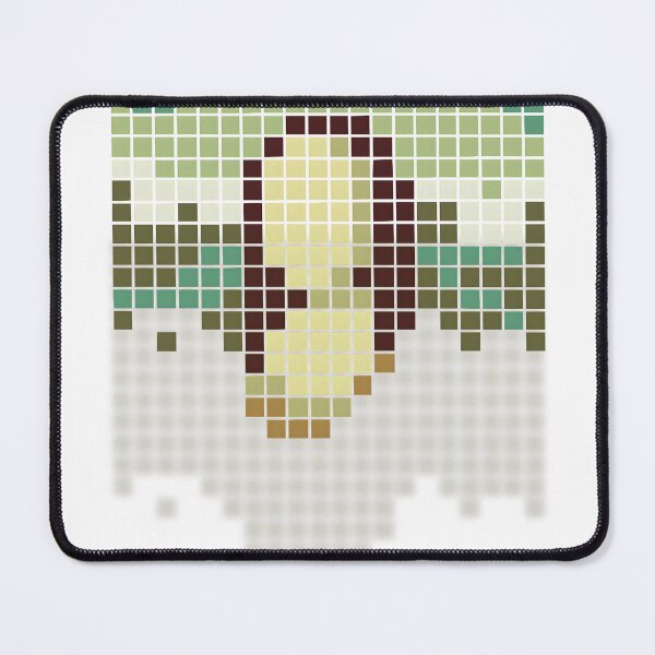 Item preview, Pixelated Mona Lisa Transparent Abstract Mosaic Art designed and sold by Vivid Illusions.