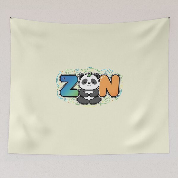 Item preview,  Zen Meditating Panda - Mindful Yoga Spiritual Animal Illustration designed and sold by VibeShift Studio.