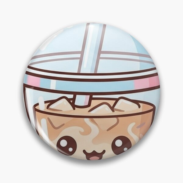 Item preview, Kawaii Iced Coffee Cat Cup designed and sold by OddLittleGoods.